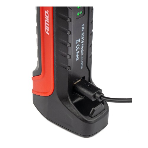 Amio - ΦΑΚΟΣ ΕΡΓΑΣΙΑΣ ΧΕΙΡΟΣ ΜΕ ΓΑΝΤΖΟ/ΜΑΓΝΗΤΗ USB-C COB+XPE LED 2200mAh 400x60x35mm - 1 TEM. (02918/AM)