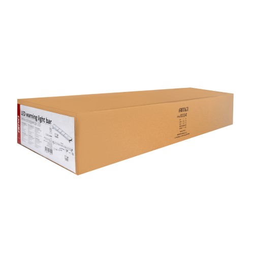 Amio - ΣΤΡΟΜΠΟ ΜΠΑΡΑ 12/24V 51 ΧΡΗΣΕΩΝ 132xSMD ΠΟΡΤΟΚΑΛΙ LED 38