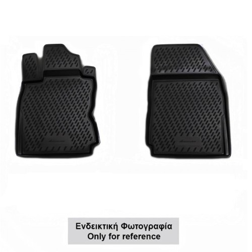 ΠΑΤΑΚΙΑ ΣΕ ΣΚΑΦΗ TPE ΛΑΣΤΙΧΟ ΓΙΑ NISSAN NP300 MANUAL 2016+  ΣΕ ΜΑΥΡΟ ΧΡΩΜΑ NOVLINE - 2 ΤΕΜ.