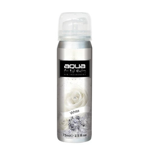 Aqua - ΑΡΩΜΑΤΙΚΟ ΑΥΤΟΚΙΝΗΤΟΥ ΣΕ ΣΠΡΕΙ (SPRAY) ΜΕ ΑΡΩΜΑ WHITE MUSK FLOWERS SERIES 75ml AQUA - 1 TEM. (10-205/AQ)