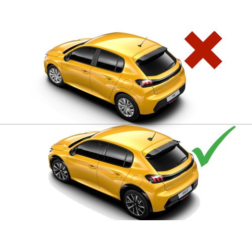Motordrome - Αεροτομή Οροφής V.3 για Peugeot 208 Mk2 (2019-) - 1 Τεμ.  (A-484)