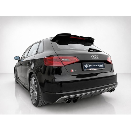Motordrome - Επιπρόσθετη Αεροτομή για Audi S3 / A3 S-Line 8V / 8V FL Hatchback / Sportback - 1 Τεμ.  (A-487)