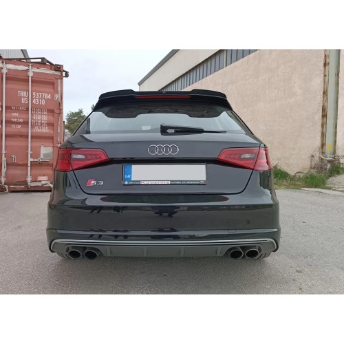 Motordrome - Επιπρόσθετη Αεροτομή για Audi S3 / A3 S-Line 8V / 8V FL Hatchback / Sportback - 1 Τεμ.  (A-487)