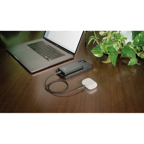 Μαγνητικός, Φορητός Φορτιστής - Power bank Mag Power 5000 της σειράς Optiline για Ασύρματη και Ενσύρματη  φόρτιση συσκευών με θύρα USB Type C 15W και MagSafe τεχνολογία