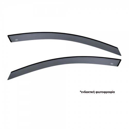 ΖΕΥΓΑΡΙ ΜΠΡΟΣΤΙΝΟΙ ΑΝΕΜΟΘΡΑΥΣΤΕΣ ΓΙΑ SEAT LEON III / ST 5D 2013+ ΑΠΟ ΕΥΚΑΜΠΤΟ ΧΥΤΟ ΑΚΡΥΛΙΚΟ ΓΥΑΛΙ  (CAST ACRYLIC GLASS) DGA - 2 ΤΕΜ.