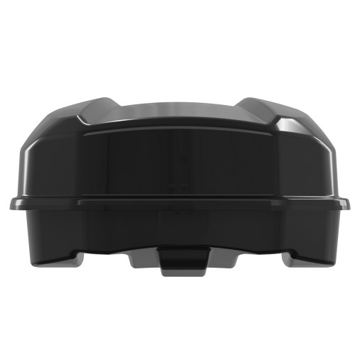 Menabo - Μπαγκαζιέρα Οροφής Satellite 600 Duo Black με T-track σε Μαύρο Γυαλιστερό Χρώμα από ABS Πλαστικό με Διαστάσεις 197,6x94,1x46,7 cm - 1 Τεμ. (14280/MB)