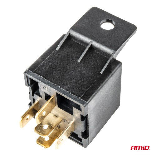 Amio - ΡΕΛΕ 12V 40A 5 ΕΠΑΦΩΝ ΓΙΑ ΑΥΤΟΜΑΤΑ ΦΩΤΑ ΗΜΕΡΑΣ/ΣΥΝΑΓΕΡΜΟ ΑΥΤΟΚΙΝΗΤΟΥ/ΚΛΕΙΔΑΡΙΑ ΑΝΑΦΛΕΞΗΣ - 1 TEM. (03509/AM)
