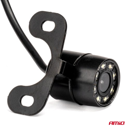 Amio - ΚΑΜΕΡΑ ΟΠΙΣΘΟΠΟΡΕΙΑΣ 12V LED ΜΕ NYΧΤΕΡΙΝΗ ΛΗΨΗ ΚΑΙ ΜΕΤΑΛΛΙΚΗ ΒΑΣΗ ΣΤΗΡΙΞΗΣ HD-320 LED - 1 TEM. (03532/AM)