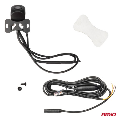 Amio - ΚΑΜΕΡΑ ΟΠΙΣΘΟΠΟΡΕΙΑΣ 12V ΑΣΥΡΜΑΤΗ (WIFI) ΜΕ ΔΥΝΑΤΟΤΗΤΑ ΣΥΝΔΕΣΗΣ ΣΕ SMARTPHONE (IOS/ANDROID) HD-410 - 1 TEM. (03538/AM)