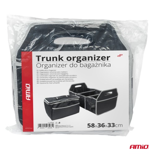 Amio - ΘΗΚΗ ORGANIZER ΠΟΡΤ ΜΠΑΓΚΑΖ ΜΕ 3 ΘΕΣΕΙΣ & ΑΦΑΙΡΟΥΜΕΝΗ ΤΣΑΝΤΑ ΙΣΟΘΕΡΜΙΚΗ ΜΕ ΦΕΡΜΟΥΑΡ - 1 ΤΕΜ. (03568/AM)