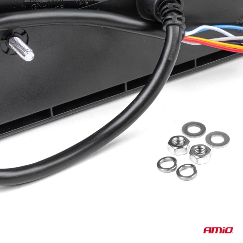 Amio - ΦΑΝΑΡΙ ΤΡΕΙΛΕΡ / ΦΟΡΤΗΓΟΥ ΠΙΣΩ 10-30V DYNAMIC LED 5 ΧΡΗΣΕΩΝ ΑΡΙΣΤΕΡΟ 305x140x35 mm RCL-09-L - 1 ΤΕΜ. (03575/AM)