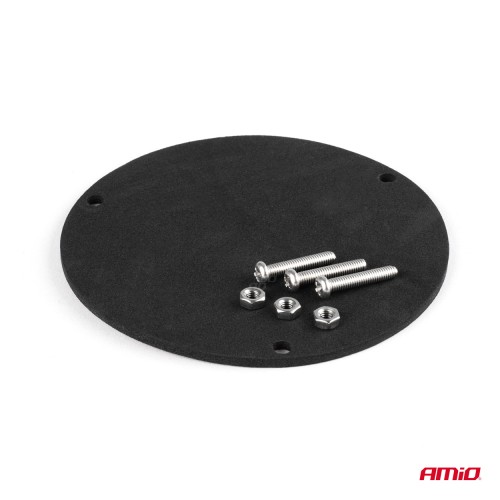 Amio - ΦΑΡΟΣ DIAMONT W25B ΜΕ ΛΕΥΚΟ ΚΑΠΑΚΙ 12/24V 24xSMD LED ΠΟΡΤΟΚΑΛΙ ΒΙΔΩΤΟΣ 118x126mm - 1 ΤΕΜ. (03341/AM)