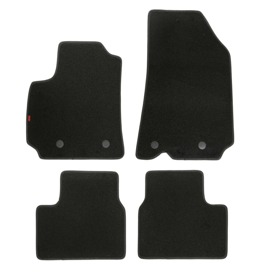 ΠΑΤΑΚΙΑ EXECUTIVE ΜΟΚΕΤΑ ΓΙΑ RENAULT ARKANA 5D 04/2021+ ΣΕ ΜΑΥΡΟ ΧΡΩΜΑ ΜΕ ΚΟΥΜΠΩΜΑΤΑ LAMPA - 4 ΤΕΜ.