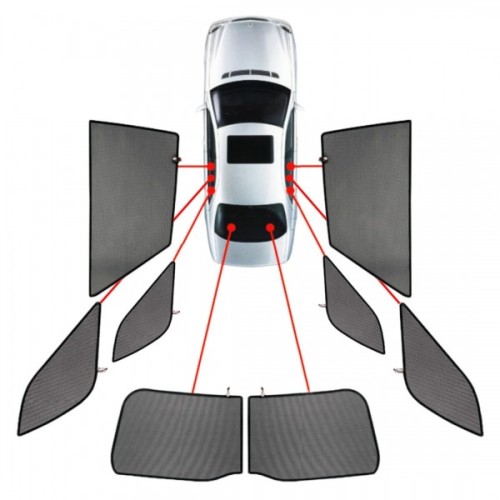 CarShades - ΚΟΥΡΤΙΝΑΚΙΑ  CAR SHADES ΓΙΑ BMW X7 (G07) 5D 2018+ - 8ΤΕΜ. (PVC.BMW-X7-5-A)