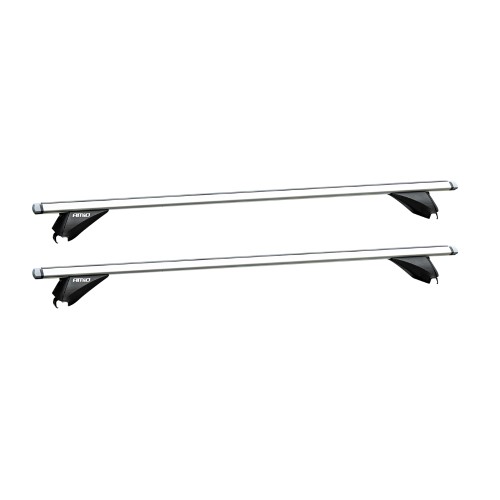 Amio - ΜΠΑΡΕΣ ΑΛΟΥΜΙΝΙΟΥ CRR-03 UNIVERSAL ΓΙΑ ΟΧΗΜΑΤΑ ME FLUSH RAILING 120cm - 2 ΤΕΜ. (03151/AM)