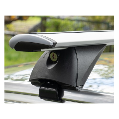 Amio - ΜΠΑΡΕΣ ΑΛΟΥΜΙΝΙΟΥ CRR-04 UNIVERSAL ΓΙΑ ΟΧΗΜΑΤΑ ME FLUSH RAILING 135cm - 2 ΤΕΜ. (03152/AM)