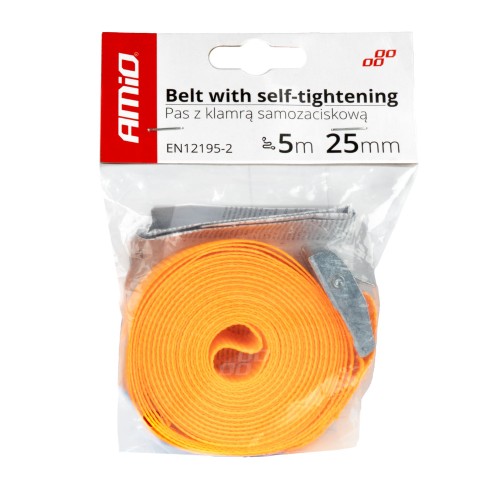 Amio - ΙΜΑΝΤΑΣ ΔΕΣΙΜΑΤΟΣ 25mm/500cm ΠΟΡΤΟΚΑΛΙ - 1 ΤΕΜ. (03292/AM)