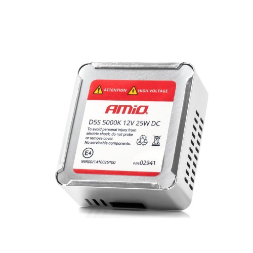 Amio - D5S 12V 5.000k 25W ΑΝΤΑΛΛΑΚΤΙΚΗ ΛΑΜΠΑ BASIC - 1 Τεμ. (02941/AM)