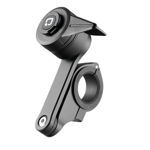 Διπλή Βάση Στήριξης Κινητού και Action Camera Combo 2.0 της σειράς Titan Optiline για Τιμόνι Μηχανής ή Ποδηλάτου με διάμετρο από 22 mm έως 35 mm με 3D αντικραδασμικό σύστημα dampener και σύστημα Duolock 2.0, συμβατή με Θήκες ή Αντάπτορες Κινητού Optiline