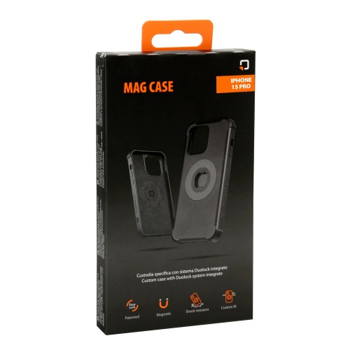Θήκη Κινητού Mag Case iPhone της σειράς Optiline για Apple iPhone 15 Pro MagSafe Τεχνολογίας με 34 μαγνήτες και Δυνατότητα Ασύρματης Φόρτισης συμβατή με Βάσεις Στήριξης Κινητού Optiline για Μηχανή με σύστημα Duolock