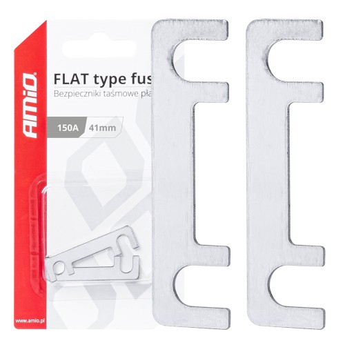 Amio - ΑΣΦΑΛΕΙΕΣ FLAT 41mm 150A - 2 Τεμ. (03495/AM)