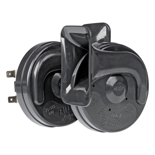 Amio - ΚΟΡΝΑ 12V 110db 2 ΤΟΝΩΝ 410Hz και 510Hz - 2 ΤΕΜ. (03621/AM)