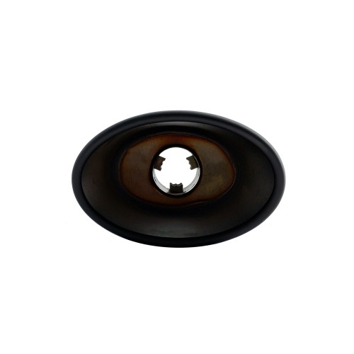 ΑΚΡΟ (ΜΠΟΥΚΑ) ΕΞΑΤΜΙΣΗΣ ΜΑΥΡΟ ΜΑΤ Φ37-54 mm (ΜΗΚΟΣ 255 mm/ΔΙΑΜΕΤΡΟΣ ΕΞΩΤΕΡΙΚΗ 150x100mm) SIMONI RACING  - 1 τεμ.
