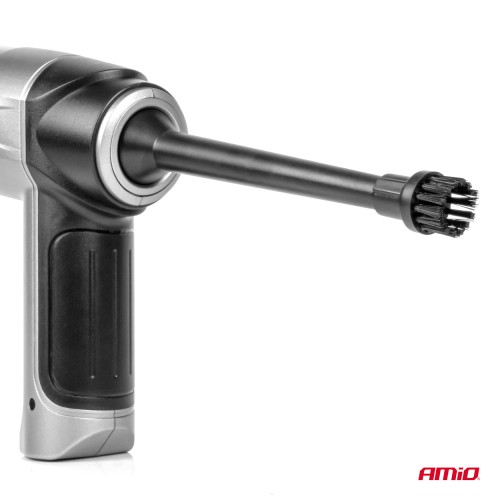 Amio - ΗΛΕΚΤΡΙΚΟ ΣΚΟΥΠΑΚΙ ΧΕΙΡΟΣ ΑΣΥΡΜΑΤΟ 70W ΜΕ 6 ΑΚΡΟΦΥΣΙΑ ΚΑΘΑΡΙΣΜΟΥ ΚΑΙ ΚΑΛΩΔΙΟ USB-C - 1 Τεμ. (03693/AM)