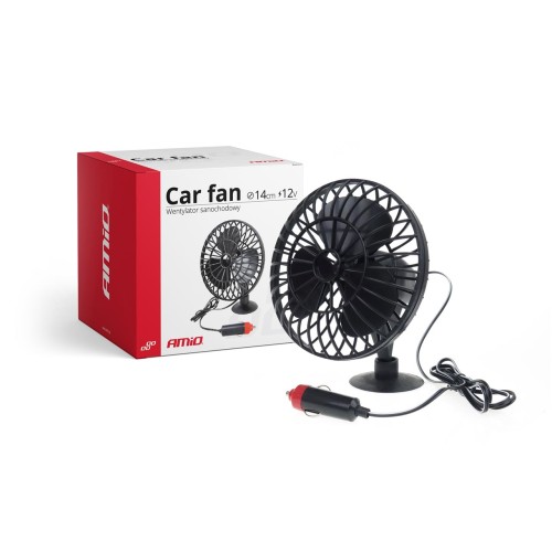 AMiO – Ανεμιστήρας MINI με Βεντούζα 12V, απολαύστε δροσερό περιβάλλον στο όχημά σας με άμεση και εύκολη τοποθέτηση σε κάθε λεία επιφάνεια – 1 Τεμ. (02235/AM)