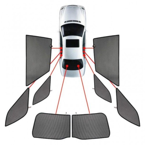 CarShades - ΚΟΥΡΤΙΝΑΚΙΑ  CAR SHADES ΓΙΑ MERCEDES GLC COUPE 5D 2016-2022- 8 ΤΕΜ. (PVC.MB-GLCC-5-A)
