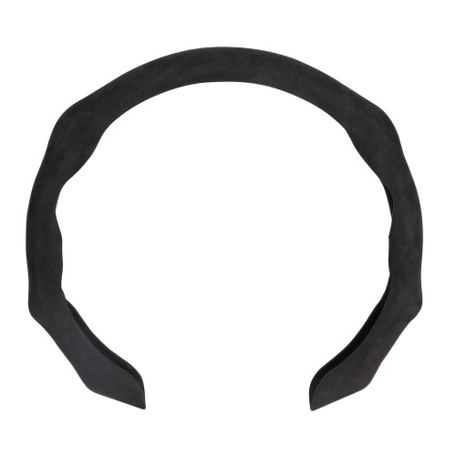 Lampa Κάλυμμα Τιμονιού Αυτοκινήτου Over-Grip, σπορ Άοσμο Σουέτ ύφασμα από μικροΐνες, universal Μαύρο 1-τεμ. (L3307.7)