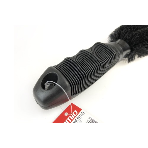Amio - Βούρτσα Καθαρισμού Ζαντών BRUSH-01 μήκους 26cm με Αντιολισθητική Λαβή για Βαθύ Καθαρισμό και Άνετη Χρήση σε Ζάντες και Ελαστικά - 1 Τεμ. (01740/AM)