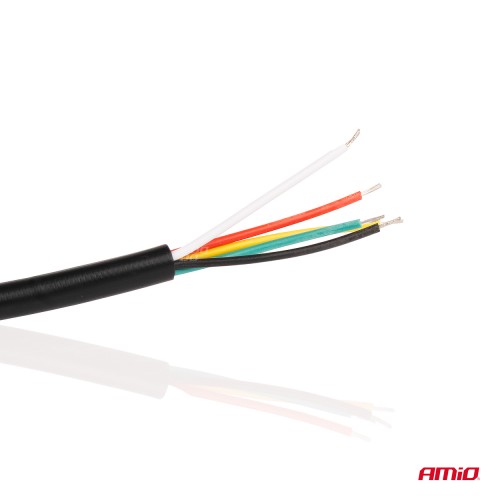 Amio - ΠΡΟΒΟΛΕΑΣ ΕΡΓΑΣΙΑΣ ΣΤΡΟΓΓΥΛΟΣ V-LIGHT 5.500lm 9>36V 60W 6.000K Φ198x172x60mm 4 ΧΡΗΣΕΩΝ - 1 ΤΕΜ. (03697/AM)