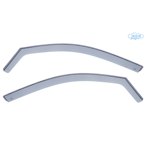 ΖΕΥΓΑΡΙ ΜΠΡΟΣΤΙΝΟΙ ΑΝΕΜΟΘΡΑΥΣΤΕΣ ΓΙΑ VW TIGUAN 4/5D 2016+ ΑΠΟ ΕΥΚΑΜΠΤΟ ΧΥΤΟ ΑΚΡΥΛΙΚΟ ΓΥΑΛΙ (CAST ACRYLIC GLASS) DGA - 2 ΤΕΜ.