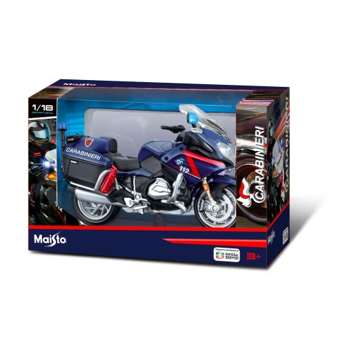 ΜΙΝΙΑΤΟΥΡΑ BMW R1200RT MOTO ΑΣΤΥΝΟΜΙΑΣ CARABINIERI 1:18 BURAGO - 1 ΤΕΜ.