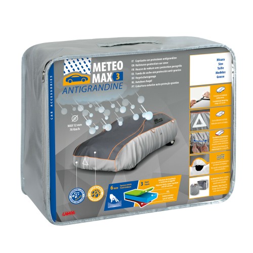 ΚΟΥΚΟΥΛΑ ΓΙΑ ΧΑΛΑΖΙ 12mm ΑΔΙΑΒΡΟΧΗ METEO-MAX3 AG-1 400x170x160cm LAMPA - 1 τεμ.
