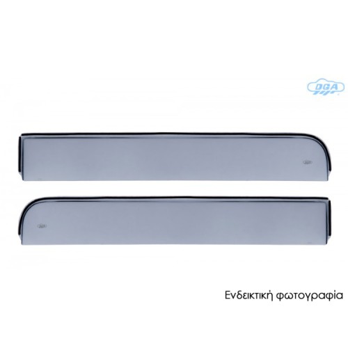 ΖΕΥΓΑΡΙ ΜΠΡΟΣΤΙΝΟΙ ΑΝΕΜΟΘΡΑΥΣΤΕΣ ΓΙΑ CITROEN JUMPER 4/5D 1993-2007 / PEUGEOT BOXER 1995-2005 / FIAT DUCATO 1994-2006 ΑΠΟ ΕΥΚΑΜΠΤΟ ΧΥΤΟ ΑΚΡΥΛΙΚΟ ΓΥΑΛΙ (CAST ACRYLIC GLASS) DGA - 2 ΤΕΜ.