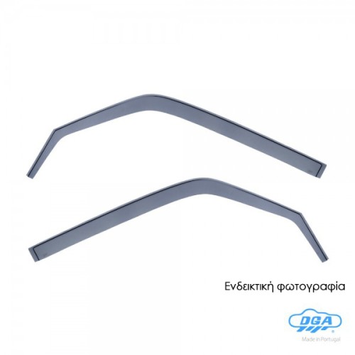 ΖΕΥΓΑΡΙ ΜΠΡΟΣΤΙΝΟΙ ΑΝΕΜΟΘΡΑΥΣΤΕΣ ΓΙΑ TOYOTA LAND CRUISER 3/5D 1996-2002 ΑΠΟ ΕΥΚΑΜΠΤΟ ΧΥΤΟ ΑΚΡΥΛΙΚΟ ΓΥΑΛΙ (CAST ACRYLIC GLASS) DGA - 2 ΤΕΜ.