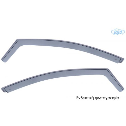 ΖΕΥΓΑΡΙ ΜΠΡΟΣΤΙΝΟΙ ΑΝΕΜΟΘΡΑΥΣΤΕΣ ΓΙΑ TOYOTA PRIUS 5D 2009-2016 ΑΠΟ ΕΥΚΑΜΠΤΟ ΧΥΤΟ ΑΚΡΥΛΙΚΟ ΓΥΑΛΙ (CAST ACRYLIC GLASS) DGA - 2 ΤΕΜ.