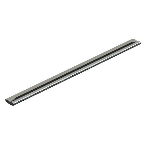 ΜΠΑΡΑ ΟΡΟΦΗΣ ΑΛΟΥΜΙΝΙΟΥ 129cm ΑΣΗΜΙ SILENZIO CX ORIGINE SYSTEM (STANDARD / FLUSH RAILING) NORDRIVE - 1 ΤΕΜ.