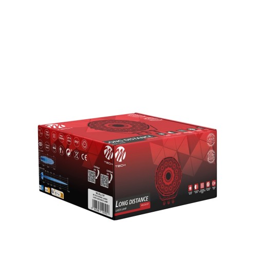ΠΡΟΒΟΛΕΑΣ ΕΡΓΑΣΙΑΣ WORK LIGHTS LASER 12/24V 150W 10.900lm 12xHP+1xLASER LED 185x172x74mm M-TECH - 1 ΤΕΜ.