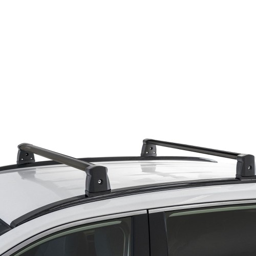 ΜΠΑΡΕΣ ΟΡΟΦΗΣ ΑΛΟΥΜΙΝΙΟΥ OE ΓΙΑ TOYOTA RAV4 XA50 2018+ / SUZUKI ACROSS 2020+ ΣΕ ΜΑΥΡΟ ΧΡΩΜΑ ΜΕ ΑΠΛΗ ΟΡΟΦΗ MENABO - 2 ΤΕΜ.
