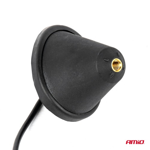 Amio - ΚΕΡΑΙΑ ΟΡΟΦΗΣ ANT09 23.4 cm ΜΕ ΚΑΛΩΔΙΟ 20cm ΚΑΙ ΦΙΣΑ RAKU-2 UNIVERSAL ΜΑΥΡΗ - 1 ΤΕΜ. (04153/AM)