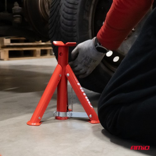 Amio - ΣΤΡΙΠΟΔΑ 3 ΕΠΙΠΕΔΩΝ 3 ΤΟΝΩΝ (3.000kg) ΥΨΟΥΣ 290-408mm - 2 ΤΕΜ. (04186/AM)