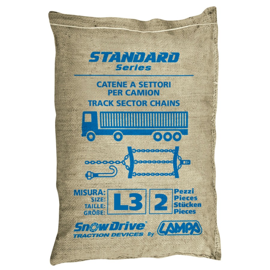 ΑΛΥΣΙΔΕΣ ΧΙΟΝΙΟΥ ΦΟΡΤΗΓΟΥ L-3 STANDARD  LAMPA - 2 ΤΕΜ