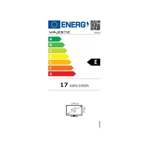 ΤΗΛΕΟΡΑΣΗ SMART TV 24'' (1366x768) HD MAJESTIC 12/24/230V LAMPA - 1 ΤΕΜ.