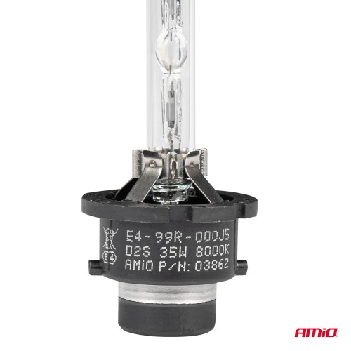 Amio - ΑΝΤΑΛΛΑΚΤΙΚΗ ΛΑΜΠΑ ΧΕΝΟΝ BASIC D2S 12V 8.000k 35W BLISTER CARD - 1 ΤΕΜ. (03862/AM)