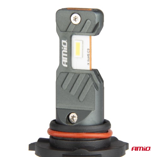 Amio - ΛΑΜΠΕΣ LED HΒ3 9005 / HIR1 / H10 12V 60W 6.000K 5.600lm +400% LED CAN-BUS HYBRID SERIES - 2 ΤΕΜ. (04117/AM)