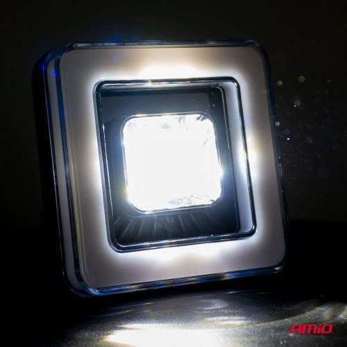 Amio - ΠΡΟΒΟΛΕΑΣ ΕΡΓΑΣΙΑΣ ΤΕΤΡΑΓΩΝΟΣ LED 45W 9-36V 8.000lm 6.500K AWL57 - 1 ΤΕΜ. (04198/AM)