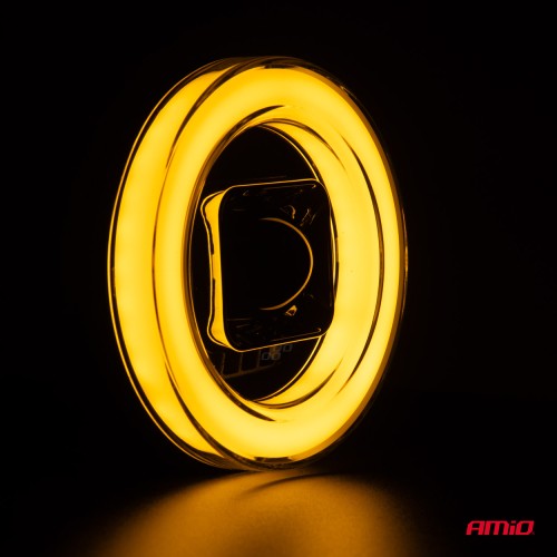 Amio - ΠΡΟΒΟΛΕΑΣ ΕΡΓΑΣΙΑΣ ΣΤΡΟΓΓΥΛΟΣ LED 45W 9-36V 8.000lm 6.500K AWL58 - 1 ΤΕΜ. (04199/AM)